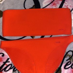 Triangl bandeau bikini set XL